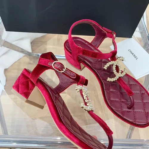 Chanel Womens Shoes Sandals Luxury Brand Sandals for Women with Original Box