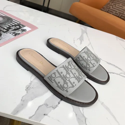 Dior Womens Shoes Slide Flat Sandals