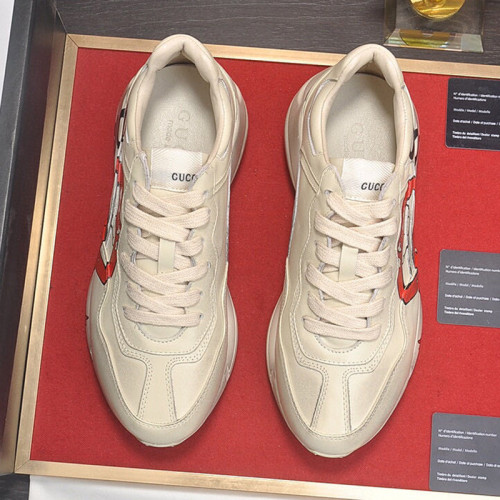 Gucci Womens Shoes Sneakers Fashion Type Luxury Brand Design Rhyton Sneaker with Original Box