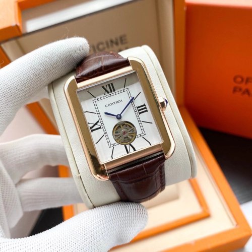 Cartier SA Watch Luxury Brand Design Fashion Type with Original Box