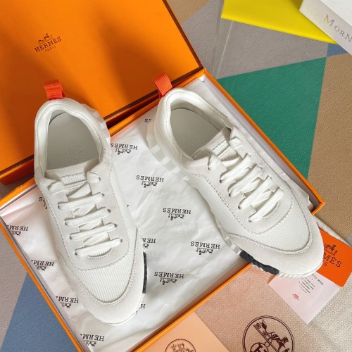 Hermes Mens Casual Shoes Fashion Sneakers Luxury Brand with Original Box