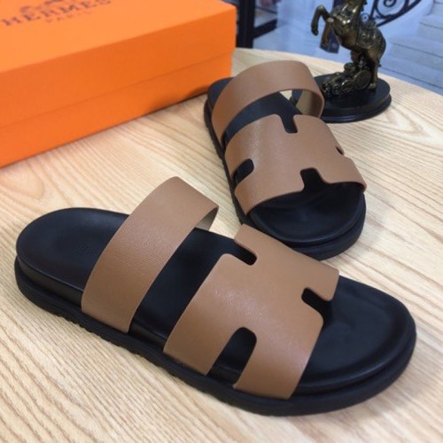 Hermes Mens Casual Shoes Fashion Sandals Slippers Luxury Brand with Original Box
