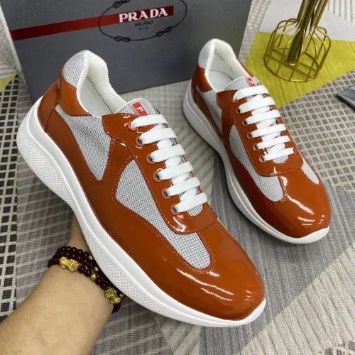 Prada Mens Shoes Sneakers Casual Shoes for Men Luxury Brand Breathable Fashion Sneakers with Original Box