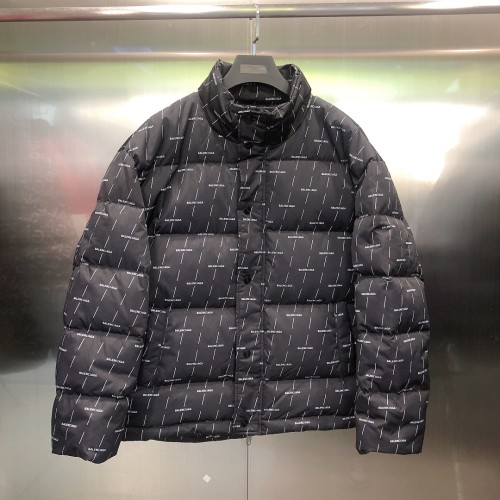 Balenciaga Design Mens Womens Winter Windprood Down Jackets Keep Warm 90% White Duck Down