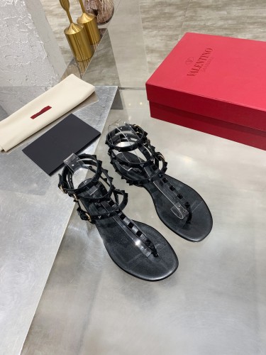 Valentino Women Shoes Mule Flip Flop Sandals ROMAN STUD SLIDE SANDAL IN QUILTED NAPPA with Original Box Luxury Brand