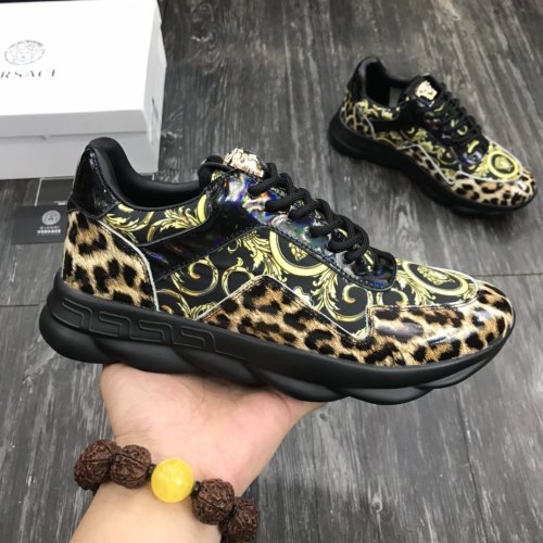 Versace Men Shoes Sneakers Fashion Design Luxury Brand