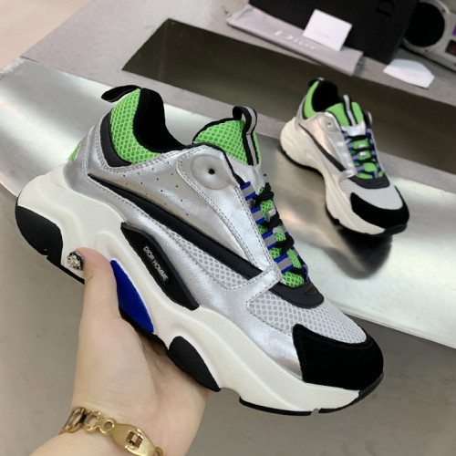 Dior Mens Shoes Sneakers Luxury Brand Breathable Design B22 SNEAKER with Original Box
