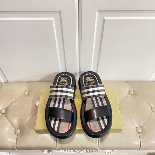 Burberry Mens Shoes Leather Sandals