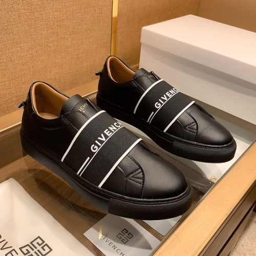 Givenchy Men Shoes Fashion Type Luxury Brand GIVENCHY SNEAKERS IN LEATHER WITH LATEX BAND with Original Box