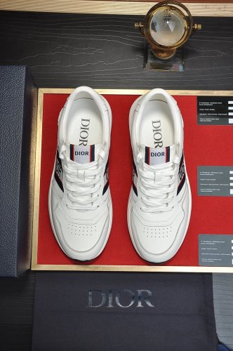 Dior Mens Shoes Sneakers Luxury Brand Breathable Design Casual Shoes for Men with Original Box