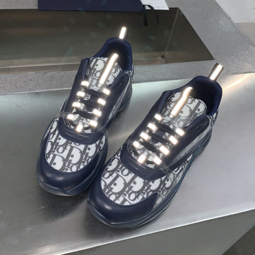 Dior Mens Shoes Sneakers Luxury Brand Breathable Design B22 SNEAKER with Original Box