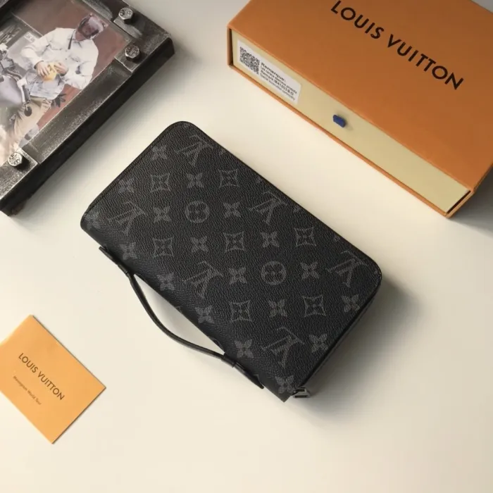 Louis Vuitton Mens Bag Wallets Clutch ZIPPY XL WALLET with Original Box