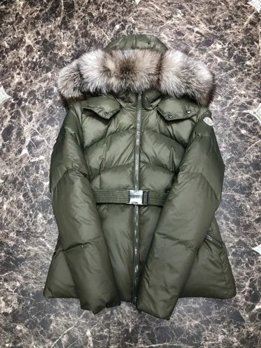 Moncler Design Womens Winter Windprood Down Jackets Keep Warm 90% White Duck Down Slim Design