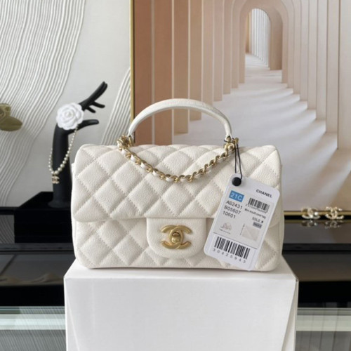 Chanel Womens Bags Crossbody Bag Classic Handbag CF Mini Luxury Brand with Original Box