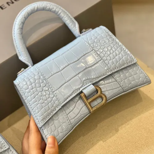 Balenciaga Womens Bags HOURGLASS XS S TOP HANDLE BAG with Original Box