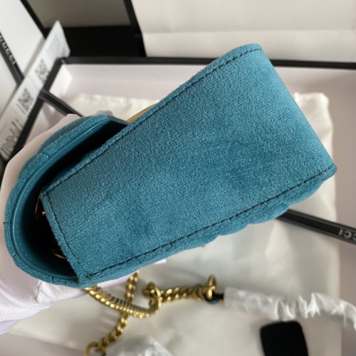 Gucci Womens Bags Shoulder Messenger Bag Luxury Brand Small GG Marmont bag with Original Box