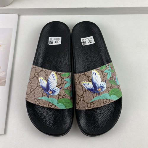 Gucci Mens Shoes Sandals Slides Slippers Luxury Brand Thick Sole Design with Original Box