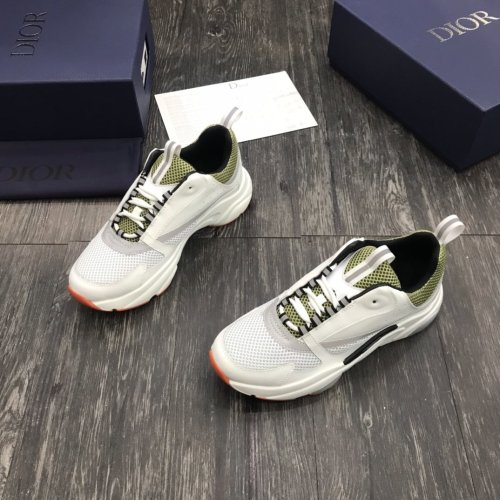 Dior Men Women Shoes Luxury B22 Sneakers