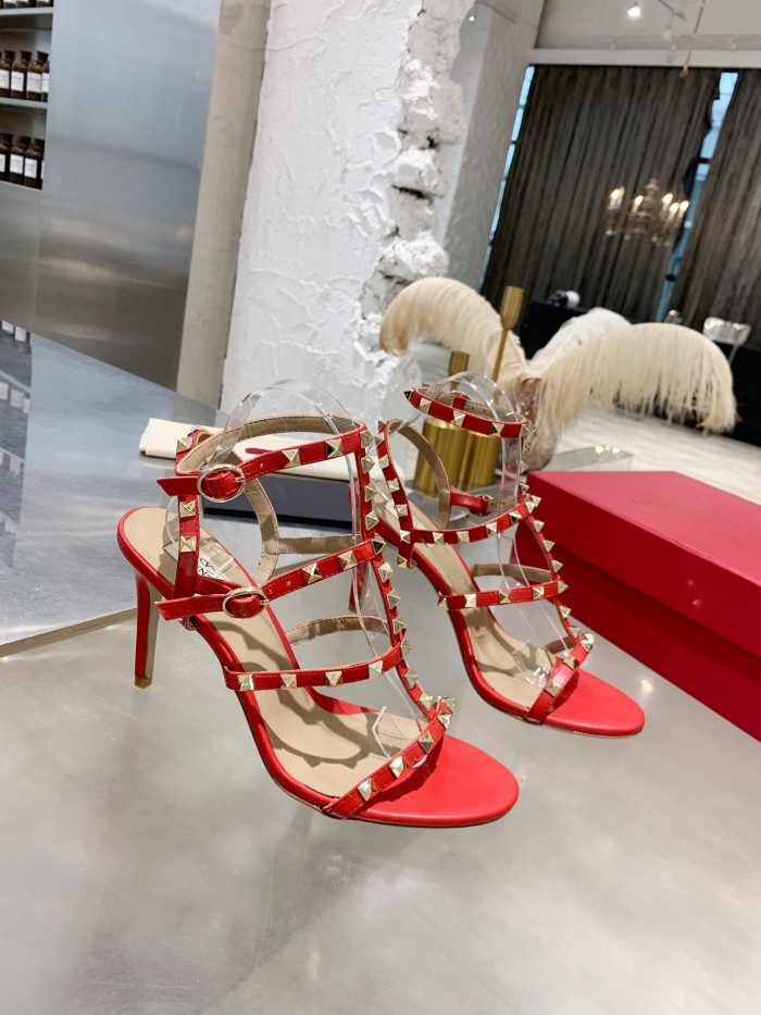 Valentino Women Shoes Mule Flip Flop Sandals ROMAN STUD SLIDE SANDAL IN QUILTED NAPPA with Original Box Luxury Brand