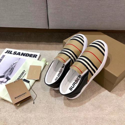 Burberry Men Womens Shoes Slip-on Sneakers
