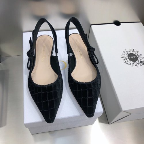 Dior Womens Shoes Sandals Fashion Pumps Luxury Brand D-Doll Quake Oblique J'ADIOR PUMP with Original Box