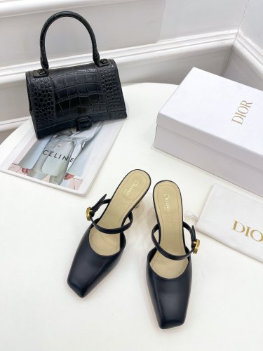 Dior Womens Shoes Sandals Fashion Pumps Luxury Brand D-Doll Quake Oblique J'ADIOR PUMP with Original Box