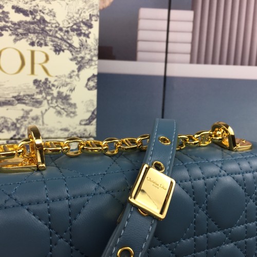 Dior Womens Bags Crossbody Bag LARGE DIOR CARO BAG Luxury Brand Cannage Calfskin with Original Box