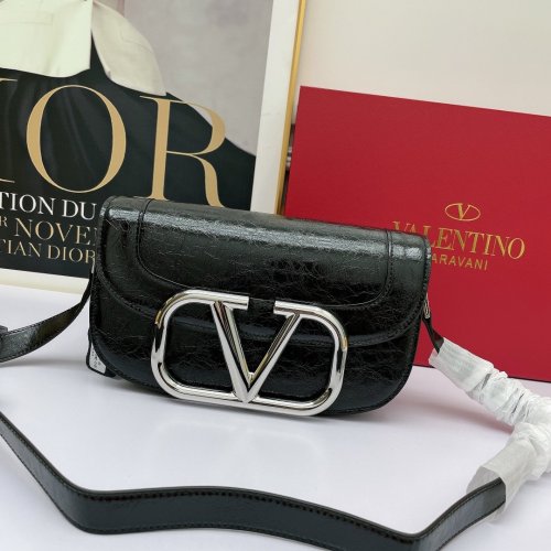 Valentino Womens Bags Crossbody Bag Luxury Brand SUPERVEE CALFSKIN CROSSBODY BAG with Original Box
