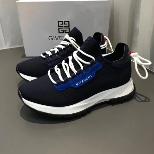 Givenchy Men Shoes SPECTRE SNEAKERS IN NYLON AND LEATHER