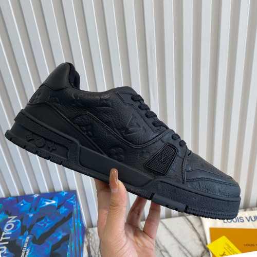Louis Vuitton Men Shoes Fashion Sneakers Design Luxury Brand LV TRAINER SNEAKER with Original Box 1A9AFY