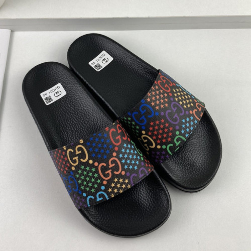 Gucci Mens Shoes Sandals Slides Slippers Luxury Brand Thick Sole Design with Original Box