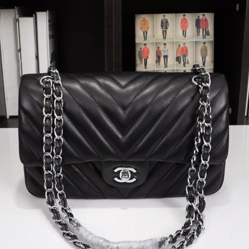 Chanel Womens Bags Crossbody Bag Classic CF Luxury Brand with Original Box