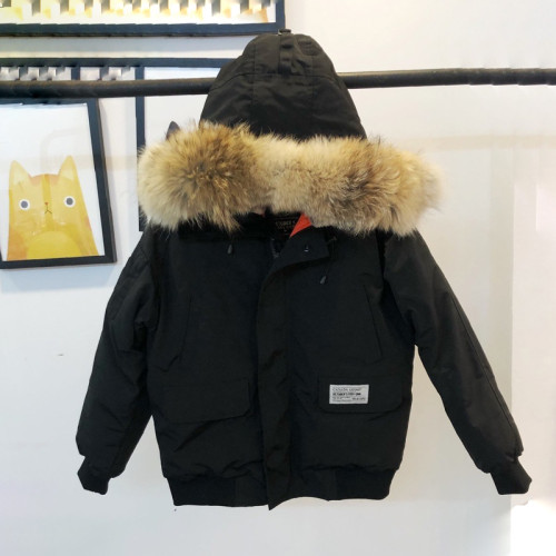 Canada Goose Langford Mens Winter Windprood Down Jackets Keep Warm 80% White Duck Down