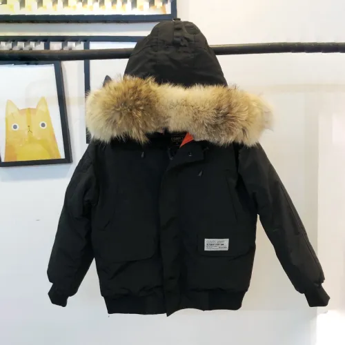 Canada Goose Langford Mens Winter Windprood Down Jackets Keep Warm 80% White Duck Down