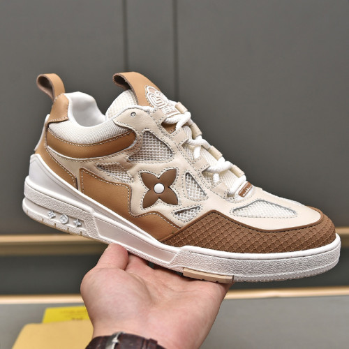 Louis Vuitton Men Shoes Fashion Sneakers Design Luxury Brand LV TRAINER SNEAKER with Original Box