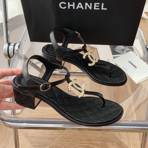 Chanel Womens Shoes Sandals Luxury Brand Sandals for Women with Original Box