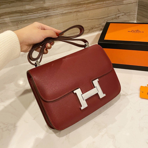 Hermes Womens Bags Crossbody Shoulder Bags Luxury Brand Fashion Hermès Constance Epsom Women Bag