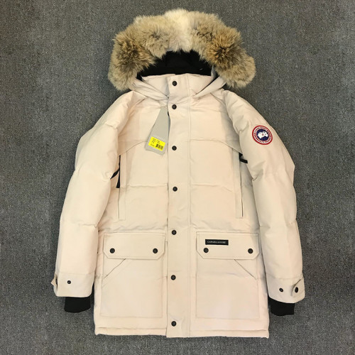 Canada Goose Langford Mens Winter Windprood Down Jackets Keep Warm 80% White Duck Down