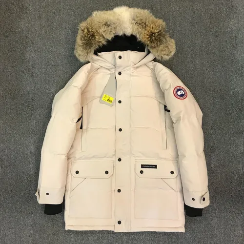 Canada Goose Langford Mens Winter Windprood Down Jackets Keep Warm 80% White Duck Down