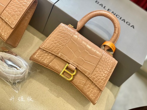 Balenciaga Womens Bags HOURGLASS XS S TOP HANDLE BAG with Original Box