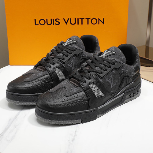 Louis Vuitton Men Shoes Fashion Sneakers Design Luxury Brand LV TRAINER SNEAKER with Original Box 1A9IPN