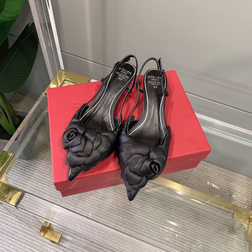 Valentino Womens Shoes VALENTINO GARAVANI ATELIER SHOES 03 ROSE EDITION SLINGBACK PUMP 40 MM VW0S0CB4HLK0NO
