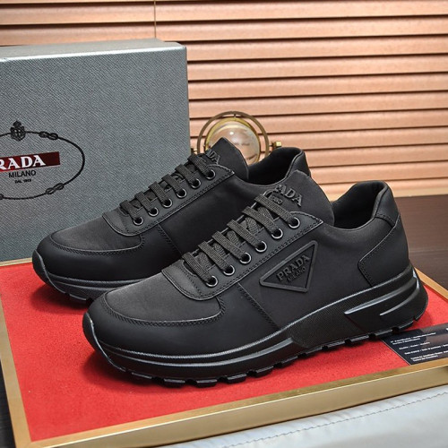 Prada Mens Shoes Sneakers Casual Shoes for Men Luxury Brand Breathable Fashion Sneakers with Original Box
