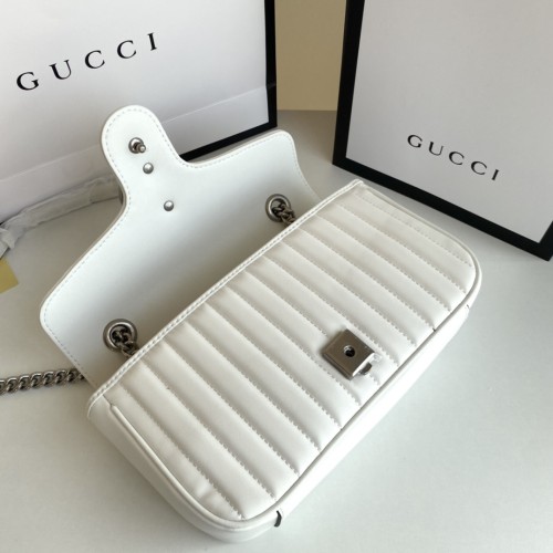 Gucci Womens Bags Shoulder Messenger Bag Luxury Brand Small GG Marmont bag with Original Box