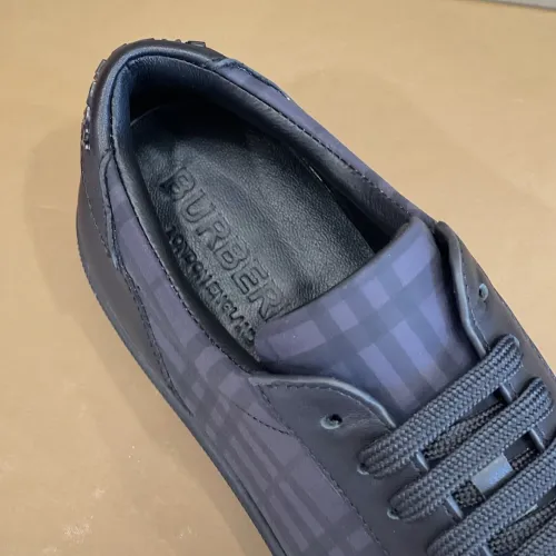 Burberry Mens Shoes Sneakers Fashion Type Luxury Brand Vintage Check Cotton Sneaker with Original Box