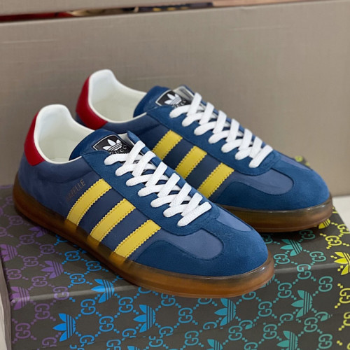 Gucci Adidas Gazelle Mens Shoes Sneakers Luxury Brand Men's GG sneaker with Original Box