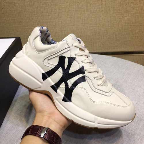 Gucci Womens Shoes Sneakers Fashion Type Luxury Brand Design Rhyton Sneaker with Original Box