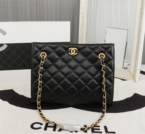 Chanel Womens Bags Shoulder Shopping Bags