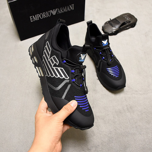 Armani Men Shoes Sneakers Fashion Design Luxury Brand Design