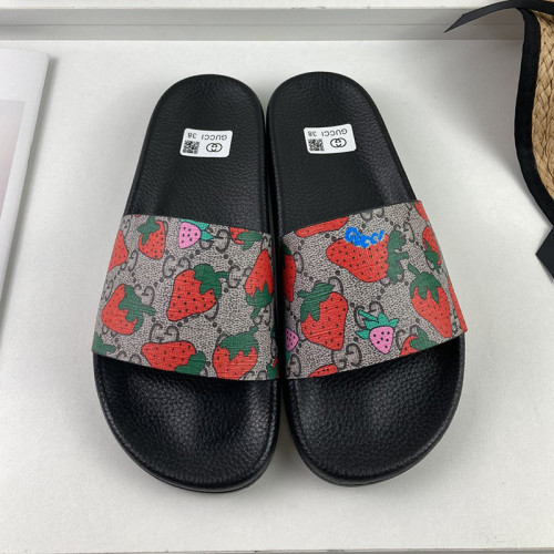 Gucci Mens Shoes Sandals Slides Slippers Luxury Brand Thick Sole Design with Original Box